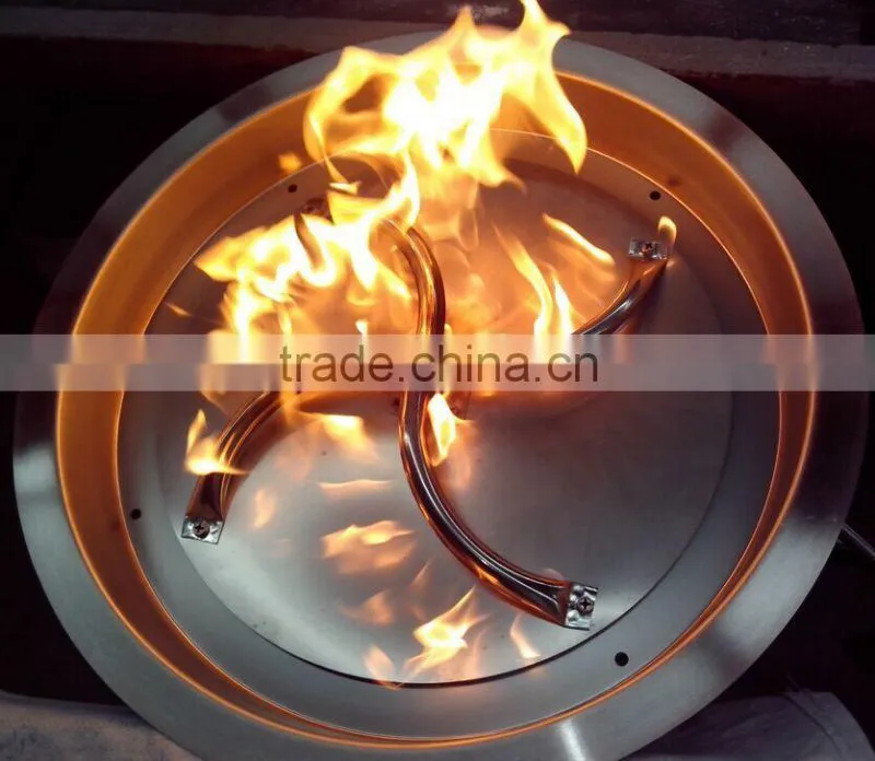 Round Gas Fire Pit Kits/Round metal outdoor patio firepit ,firepits