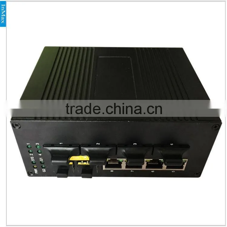 2G+4F+4T Full-Duplex & Half-Duplex Managed Industrial Ethernet Switch i610B