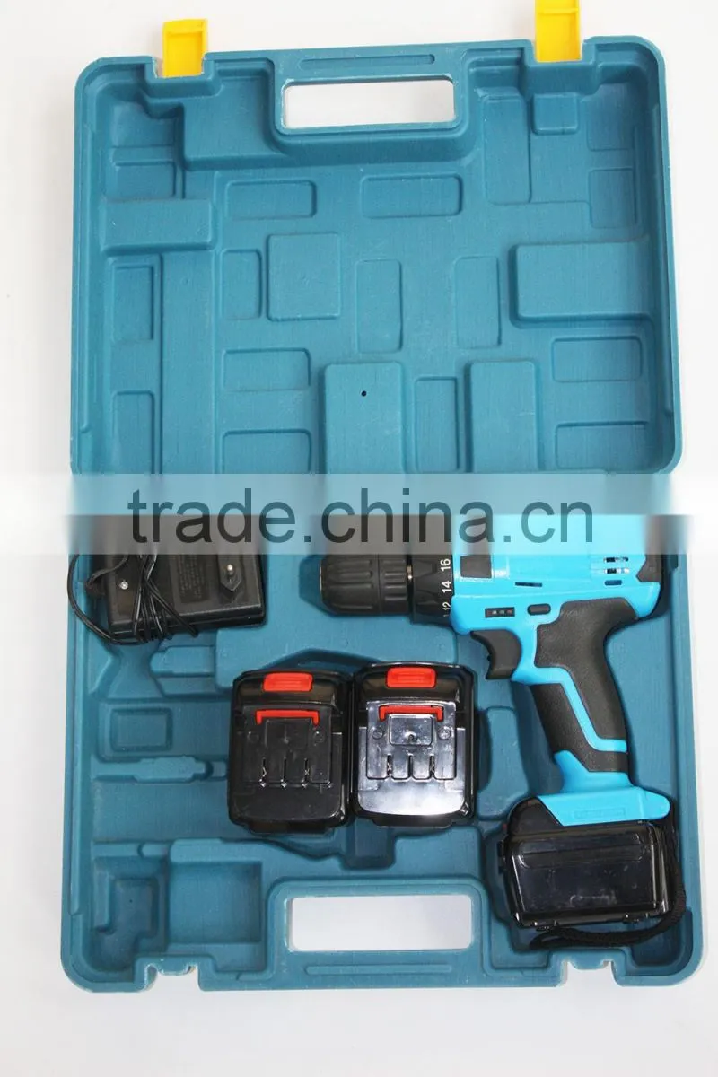 Power Max 10mm Lithium Battery Power 18V Li-ion Cordless Drill Combo Kit