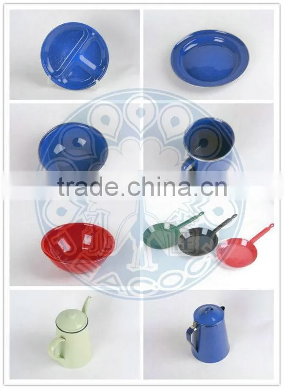Enamel Coffee pot Camping ware Camping set