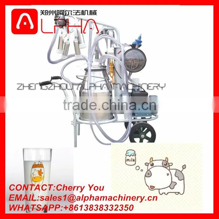 Vacuum pump for milking machine /single cow portable milking machine/prices cow milking machine