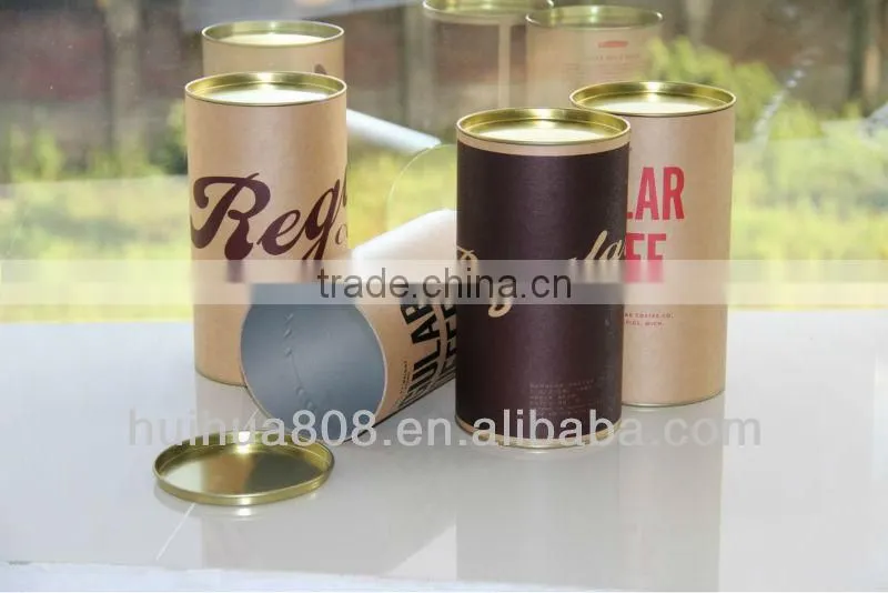 Metal stretch lids with logo embossed