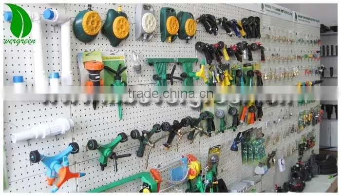 2014 new design plastic garden double hose connector