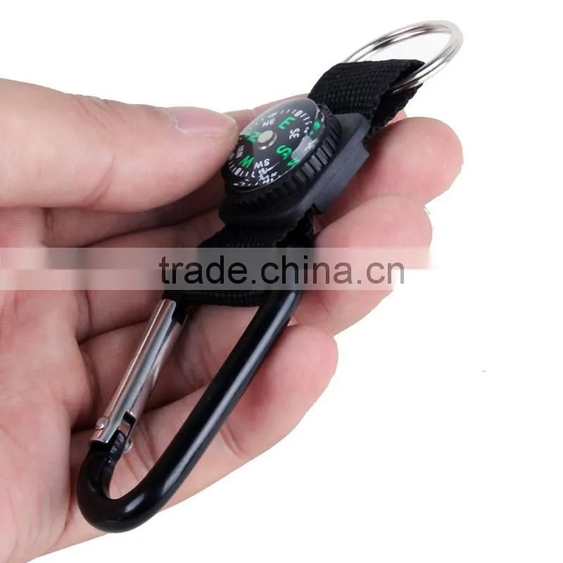 Mountaineering buckle compass