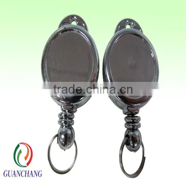 OEM custom yoyo badge reel id card holder nylon lanyard strap