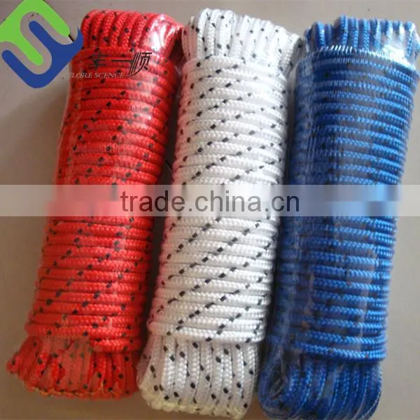 PP diamond braided rope in factory price