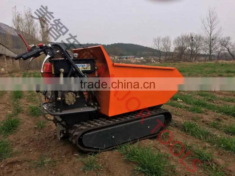 garden or farm used dump cart