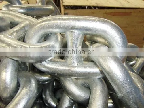 Hot Dip Galvanized Marine Mooring Anchor Chain Approved by BV, CCS, ABS, LR