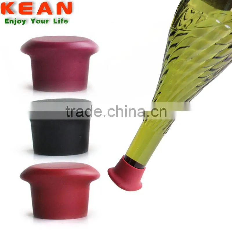 BPA Free Silicone Wine Bottle Stopper Parts