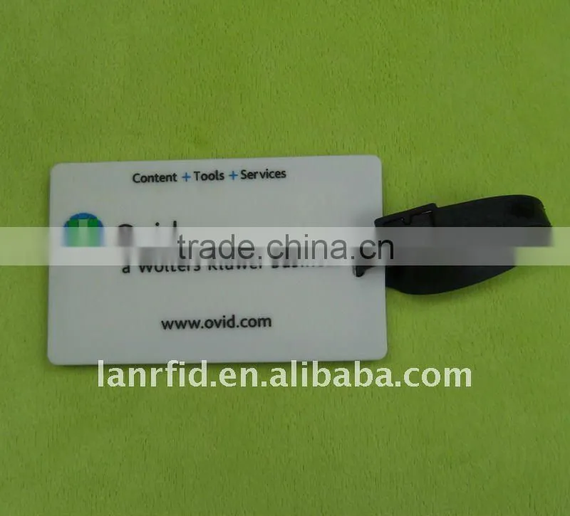 Airline store id card luggage tag