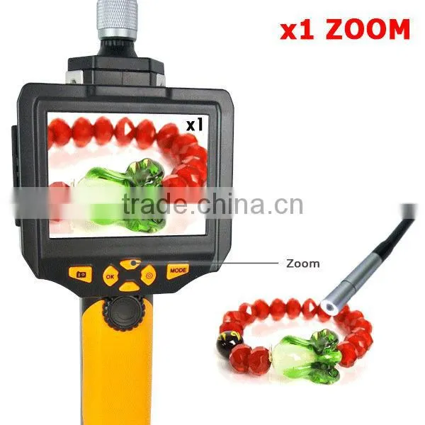 3.5" Detachable LCD Video Inspection Camera Borescope/ Endoscope SnakeScope 8.2mm diameter + 3M Cable + 2GB MicroSD card