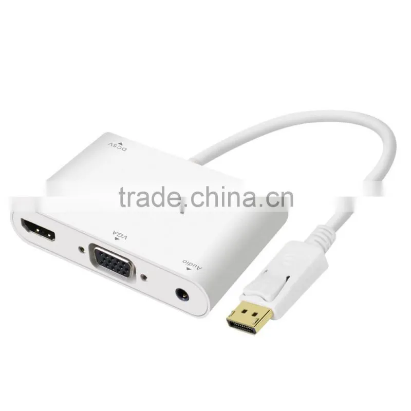 VOXLINK New Turn DP TO HDMI / VGA Audio 4K * 2k Adapter +HD Cable
