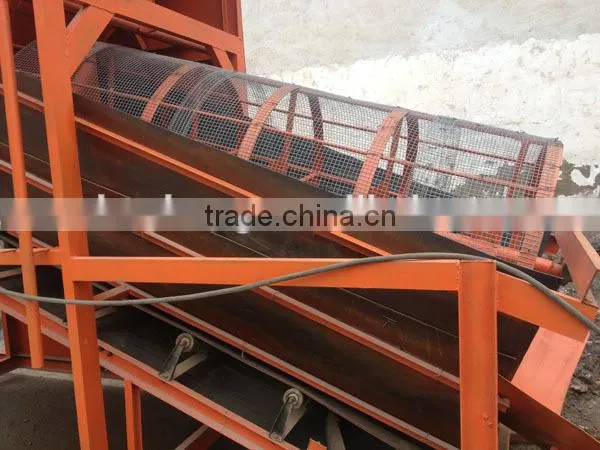drum sieve gold mining trommel wash plant