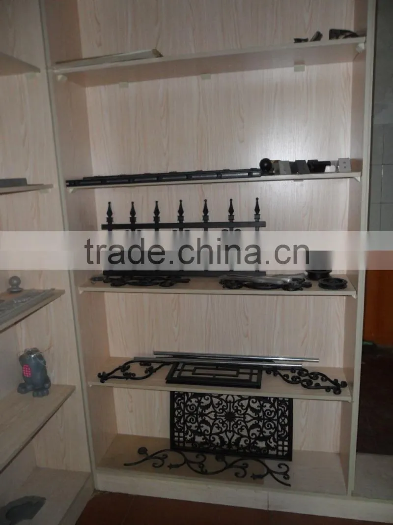 high quality fence iron flowers craft sold on alibaba