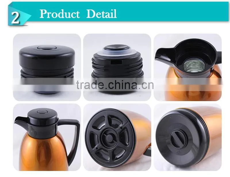 Arabian Style tea jug with glass inner plastic outer (JGEL)