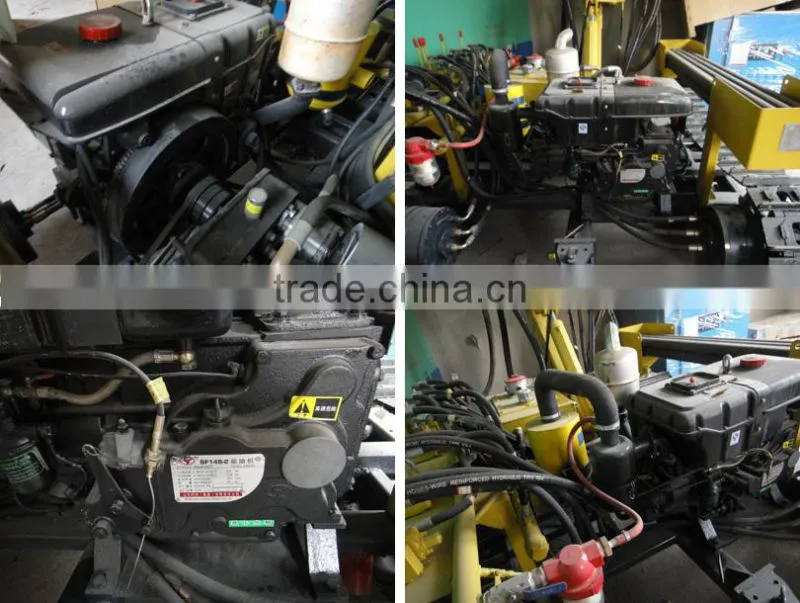 High performance crawler rock drilling machine