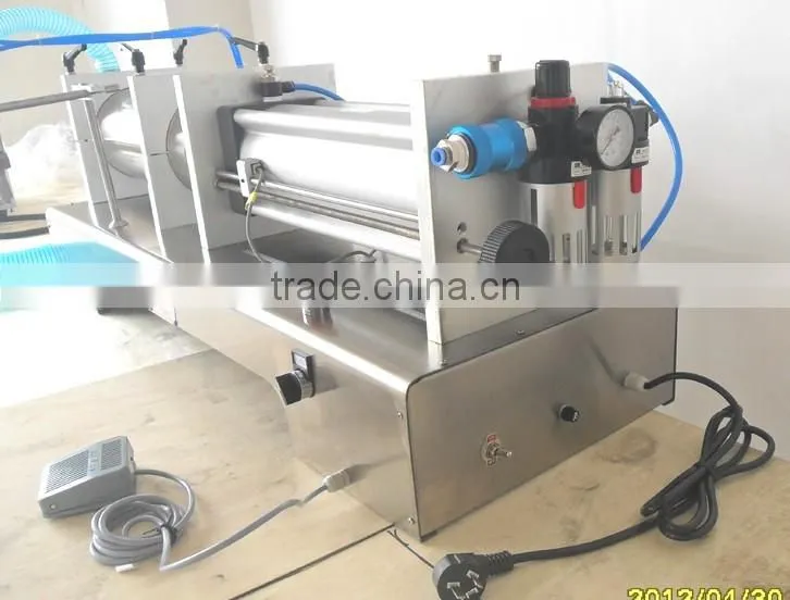 Semi-automatic Pneumatic Filling machine for Paste&Viscous Liquid cream paste filling machine 5-100ml