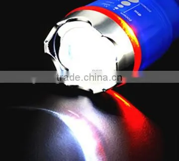 Portable universal Emergency 1W high power led flashlight torch with safe Hammer/led flashlight