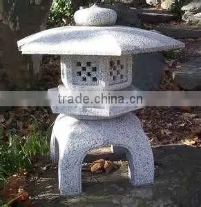 Granite Chinese Garden Stone Lanterns