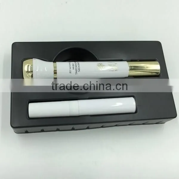 Customized logo printed white decorative cosmetic tray