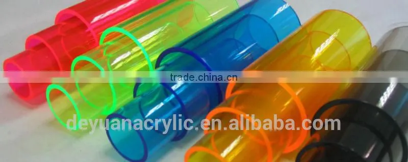 High transparent acrylic tube/Cast or Extruded Acrylic Tubes