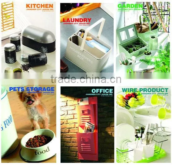 Enamel PET STORAGE BIN / BOWL treats