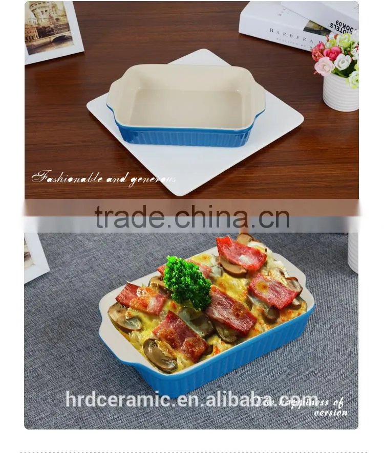 Wholesale stock ceramic square plate, custom cheap printed ceramic plate
