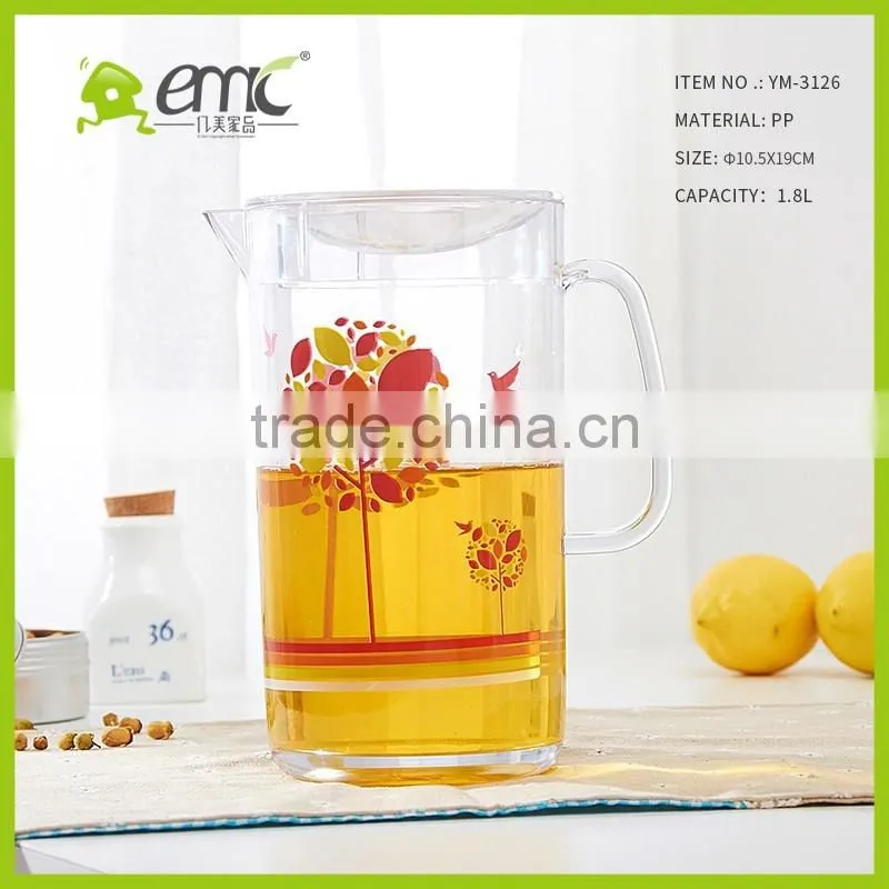 Plastic Juice Pitchers, Plastic pitchers for water and juice, Juice and water pitchers