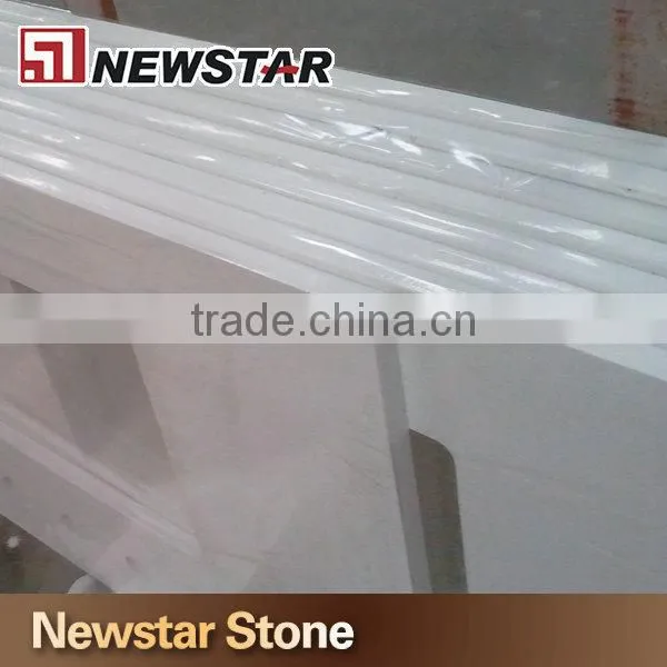 Quartz surface pure white quartz stone