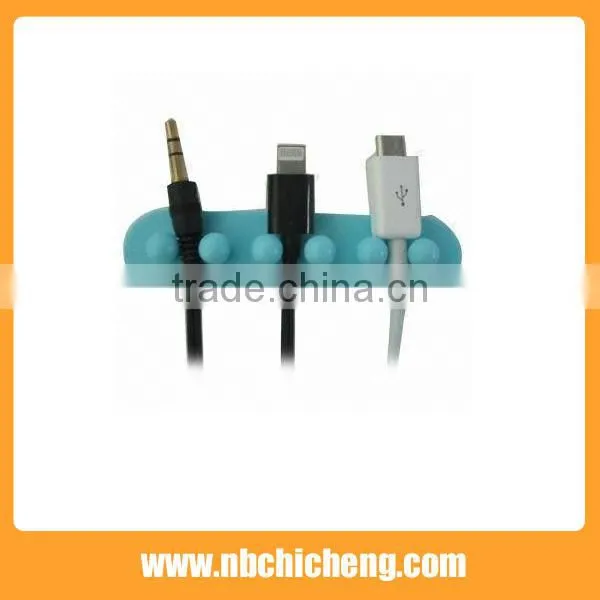 Plastic Plug Holder in Cable Clips