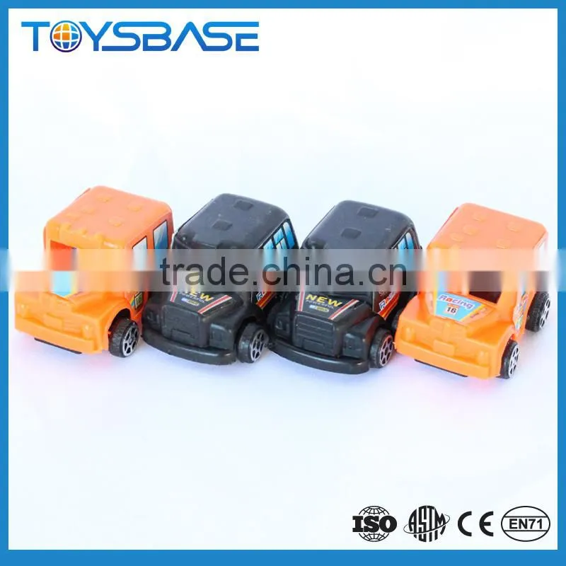 Funny pull back car cartoon figure toys mini car for kids