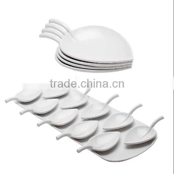 custom Fulla Ice Cream bowls,Leaf-Shaped Dessert bowls,custom Leaf-Shaped Dessert Serving Set