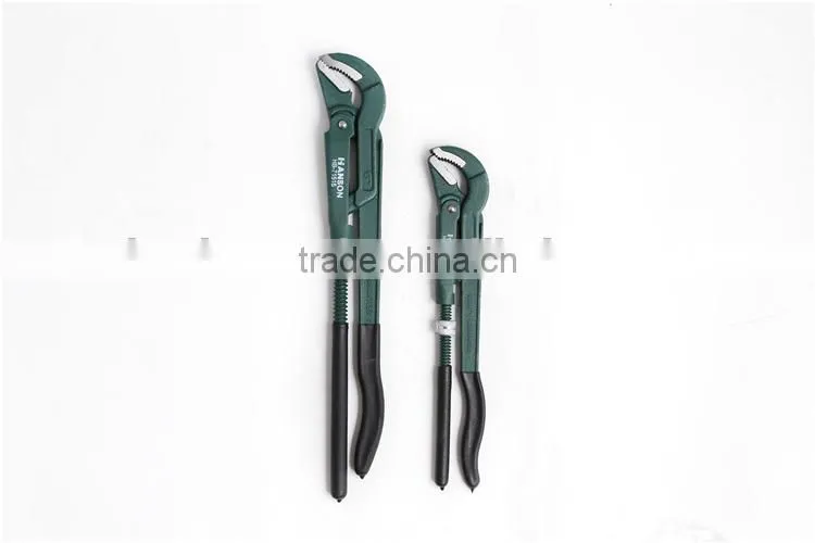 HANBON Heavy-Duty Bent Nose Pipe Wrench
