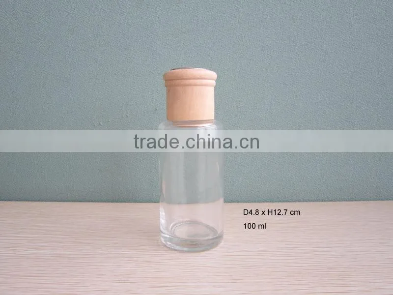 aroma reed diffuser with glass bottle /air freshener /diffuser gift set /perfume aroma oil reed diffuser /wooden diffuser