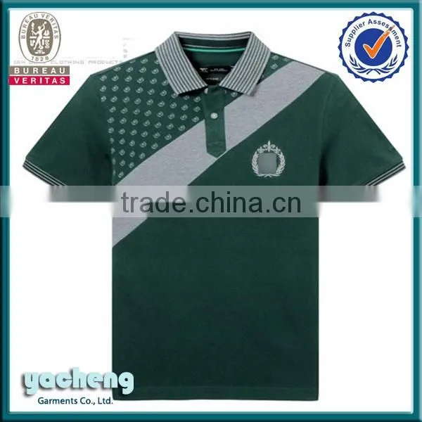 custom embroidery patch high quality cotton men t-shirt