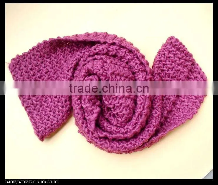 factory directly sell winter knitted and warm fashion scarf