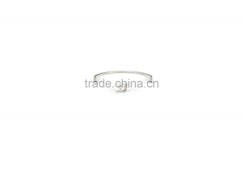 Sterling Silver Knot Bangles, Fashion Bracelet