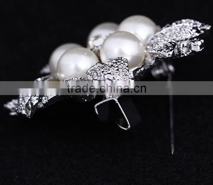 F20042N Beautiful flower brooch pins elegant fashion brooch