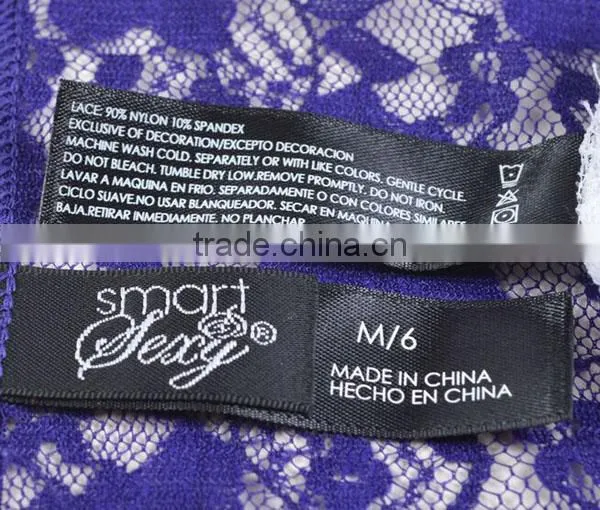 Custom Eco Friendly 90%Nylon 10%Spandex Lace Style Sexy Lady Underwear