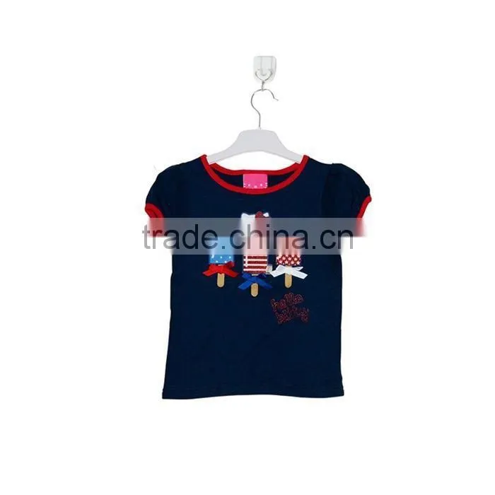 Top Quality Stylish Design Kids Shirts Embroidery Designs