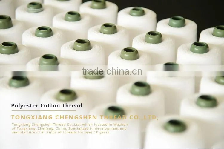 2017 Wholesale Sewing Threads poly cotton sewing thread