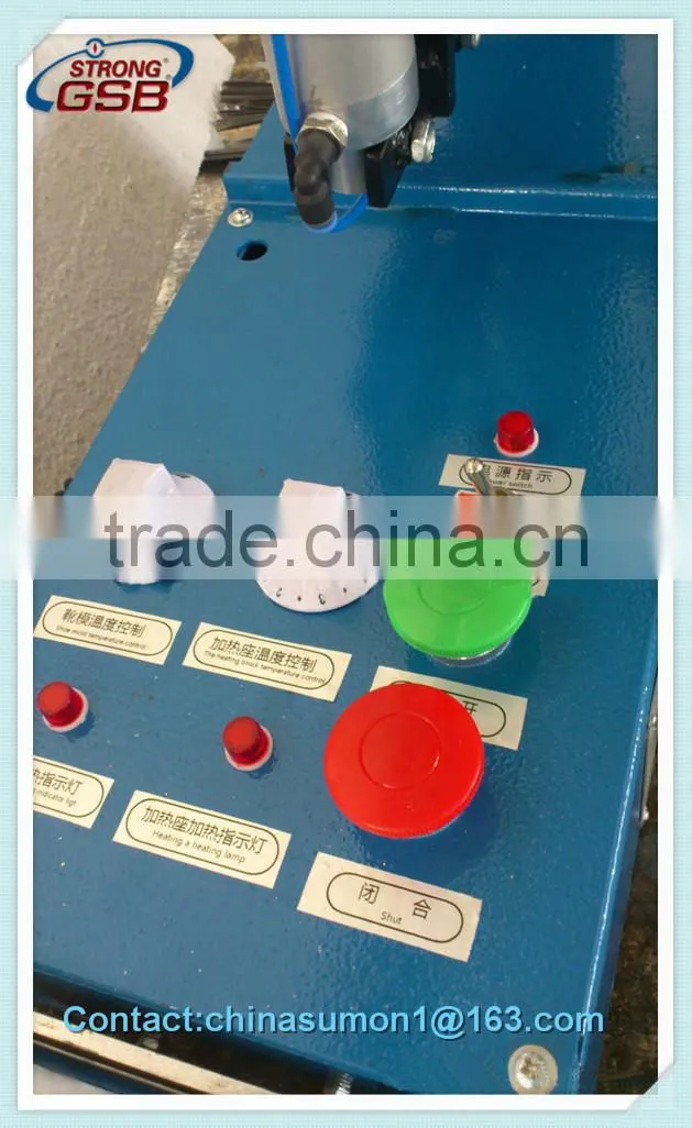 LZ-4 boots wrinkle stereotypes machine, leveling machine stereotypes