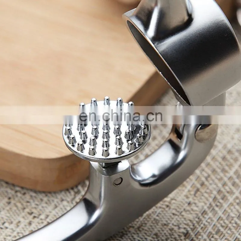 Garlic Press Crusher Kitchen Garlic Presser Tool Heavy-duty Garlic Mincer