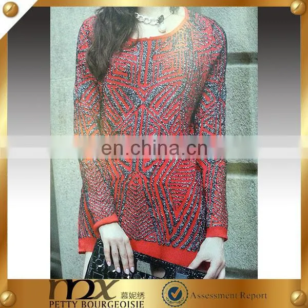 Fashion sweater for old women