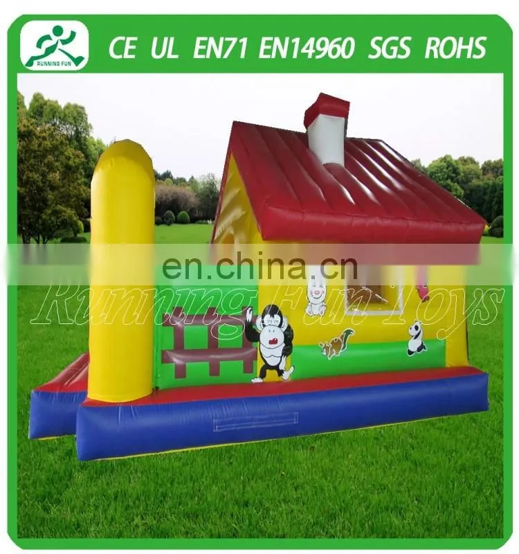 Factory price commercial inflatable bouncy castle, use bounce houses for sale