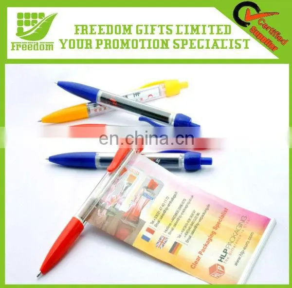 Top Quality Custom Logo Promotion Banner Ball Pen