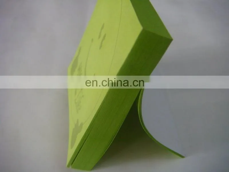 Customized printed paper sticky memo cube