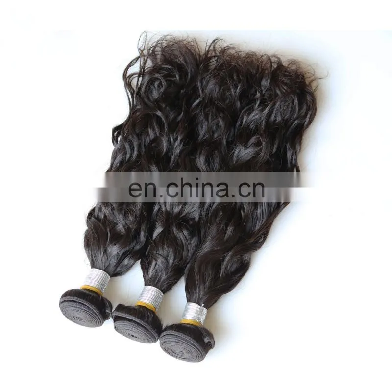 Alibaba wholesale virgin natural human hair bundles weaving for USA women