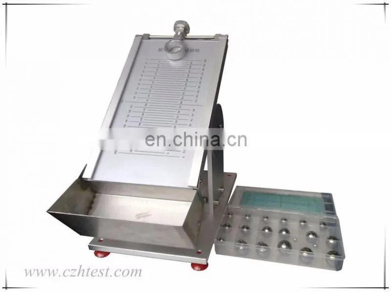 Adhesion Tape Rolling Ball Method Initial Tack Ball Test Machine