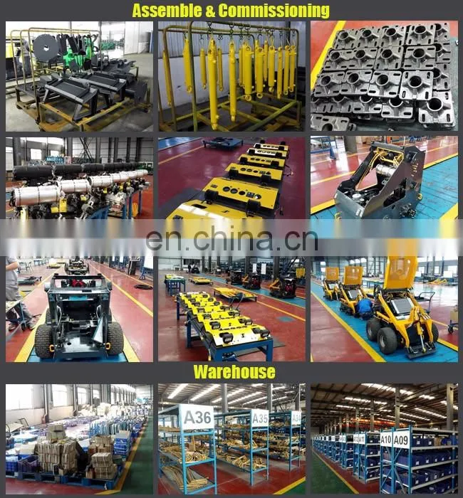 China HYSOON multifunction articulated mini loader price for sale